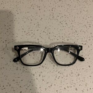 Black Glasses/Silver Glasses Y2K